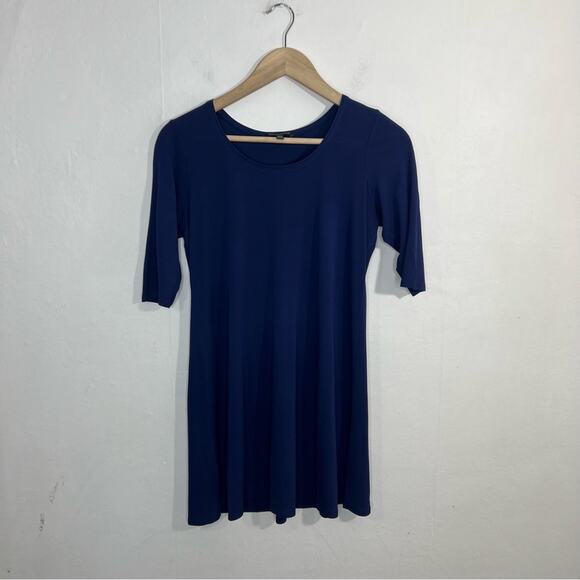 Eileen Fisher Bundle Lot Short Sleeve Scoop Neck Tunic Tops Size PS - Picture 2 of 14